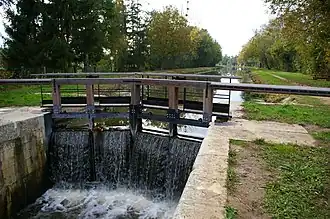 The Chancy Lock, after restoration