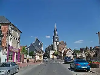 The church in Livarot