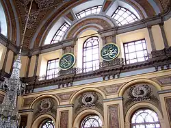 Interior of the Dolmabahçe Mosque