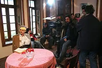 Behind the scenes of the series Empty frames