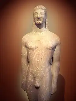 Kouros[40] from Thera.