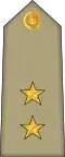Lieutenant Arabic: ملازم أول, romanized:&nbsp;Mulazim awwal (Algerian Land Forces)[5]