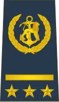 Lieutenant de vaisseau (Congolese Navy)[9]