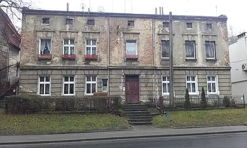 View of the elevation on the street