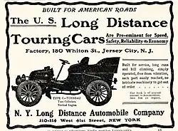 1903 Long Distance Type C Tonneau - Lippincotts Magazine
