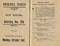 Starters and results of 1921 Hill Stakes