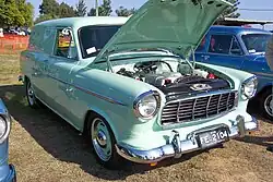 Holden Panel Van (with non-standard wheels)