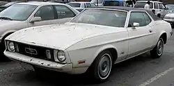 1973 Mustang hardtop with vinyl roof option
