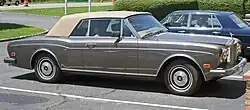1985 Rolls-Royce Corniche convertible (North America)