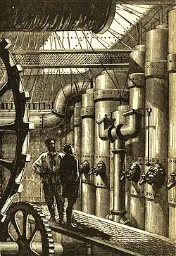 The Nautilus's engine room.