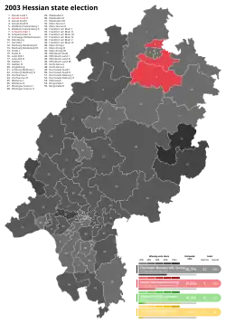 2003 Hessian state election