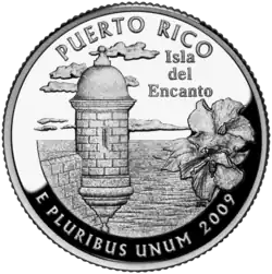 U.S. commemorative quarter, featuring Sentry Box