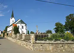 Immaculate Conception church and cemetery