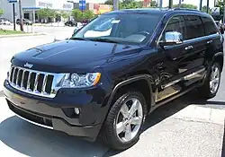 Jeep Grand Cherokee, unibody mid-size SUV