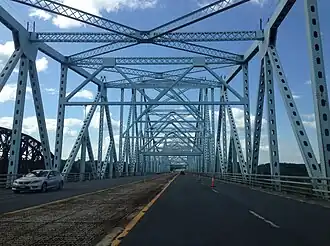 The view on the bridge