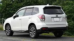 Forester XT (facelift; Japan)