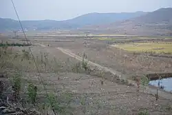 Road through a rural area