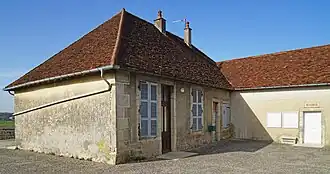 The town hall in Tourmont