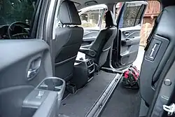 2017 Honda Ridgeline RTL second row flat load floor