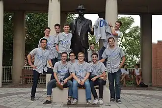 2017 Ramblers with George Eastman Statue