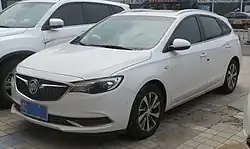 2018 Buick Excelle GX estate front.