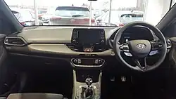 Interior (i30 N; pre-facelift)