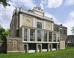 Pitzhanger Manor (West Face, with conservatory) Image: Angelo Hornak. © Pitzhanger Manor & Gallery Trust