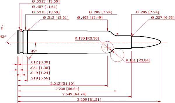 257 Weatherby Magnum Schematic