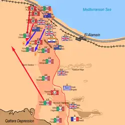 Tank Battle of Tell el Aqqaqir: 9:00&nbsp;a.m. 2 November; Axis forces begin retreat: 10:00&nbsp;p.m. 2 November