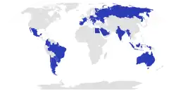 Countries with 5àSec shops