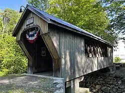 Tannery Hill Covered Bridge in Gilford, NH