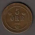 5 öre 1882