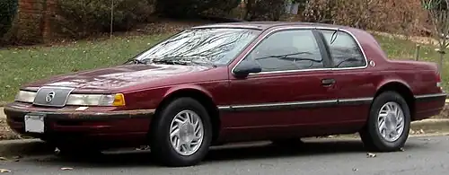 1989–1990 Mercury Cougar XR7