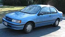 Facelift Toyota Tercel DX 2-door (EL42, US)