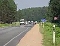A5 near Ķekava in 2010.