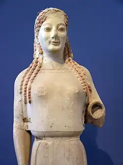 Peplos Kore ( 530 BC)