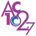 Logo for AC 102.7 (2011-2019)