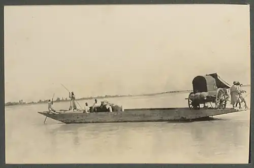 Ferry on the Yarkand River (1915)