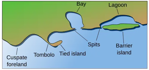 Coastal and oceanic landforms