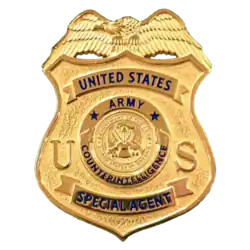 Counterintelligence Special Agent Badge