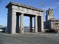 Admiralty Arch, Holyhead – end of the A5
