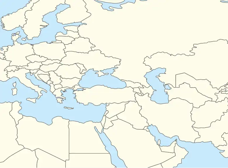 List of prime ministers of Lebanon is located in Afro-Eurasia