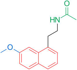 Agomelatine structure
