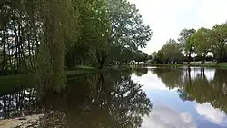 Lake at Les Trois Moulins