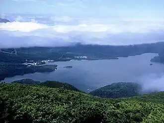 The view from Mount Oakan (July 2008)