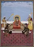 Akbar Shah II and his four sons
