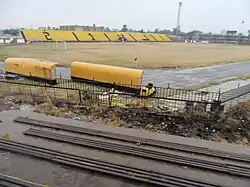 The stadium before its renovation