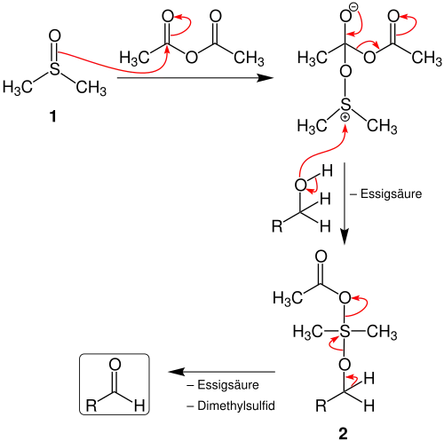 Reaktionsmechanismus Albright-Goldman-Oxidation