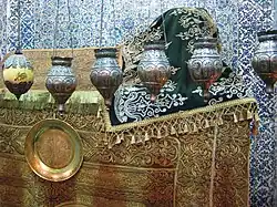 Great Mosque of Aleppo, Mausoleum of: *Zechariah (Arabic: Zakariyya) father of John the Baptist (Aleppo)