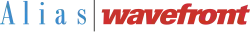 Alias Wavefront wordmark